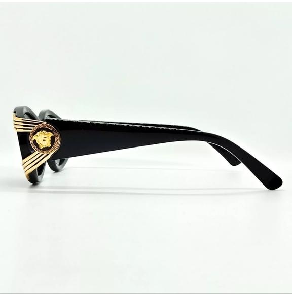 VERSACE BLACK SUNGLASSES MOD.423 - Picture 7 of 11